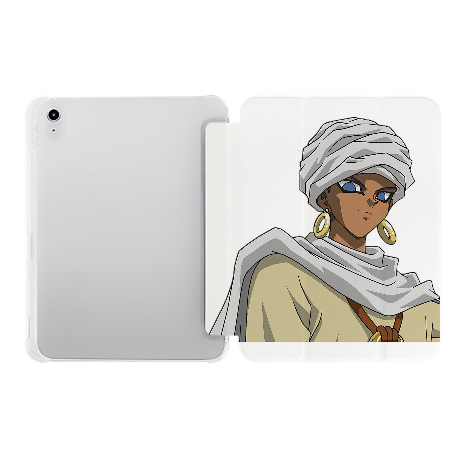 （画像用） 遊☆戯☆王 Yu-Gi-Oh! IPad ケース ペン収納付き 三つ折りスタンド PUレザー×シリコン 対応機種9.5/10.5/10.9インチ